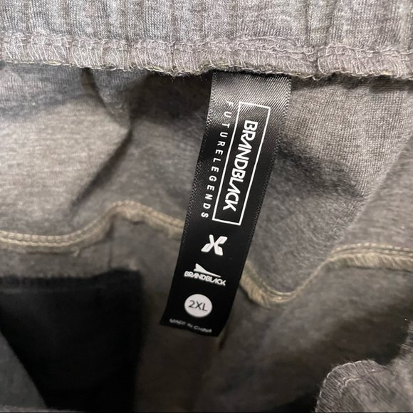 BrandBlack Shanty Pants Cropped Jogger Tapered Relaxed Fit Green Men's 2XL - Picture 7 of 8